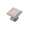 Belwith Products 1.25 in. Bridges Square Knob - Satin Nickel BWP3240 SN